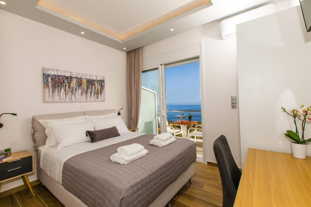 Willa Chrysi'S Ocean View Retreat Kerames Zewnętrze zdjęcie