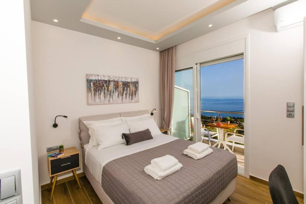 Willa Chrysi'S Ocean View Retreat Kerames Zewnętrze zdjęcie